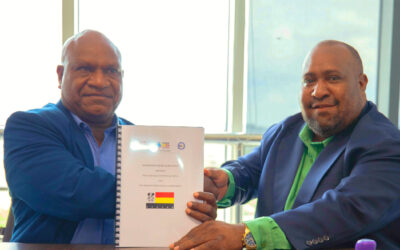 MOA signing – Madang Provincial Administration & National Statistical Office